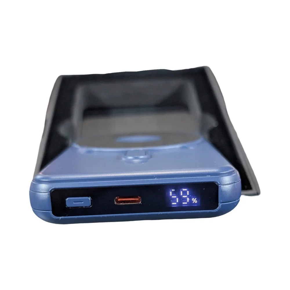 Qq3O Ridge Magnetic Power Bank 10,000mAh Magsafe  In Dark Harbor Blue Open Box